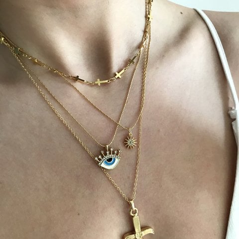 Stary Eye Gold Kolye