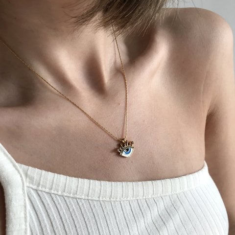 Stary Eye Gold Kolye