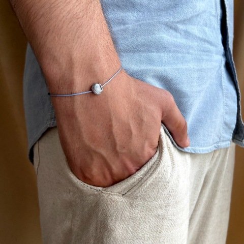 Sea Shell Hematit Erkek Bileklik