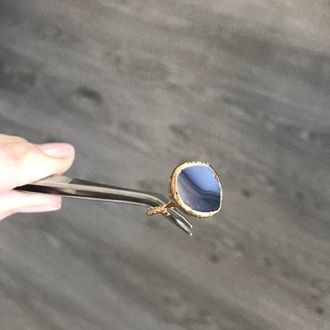 Marseille Agat Doğal Taş Yüzük