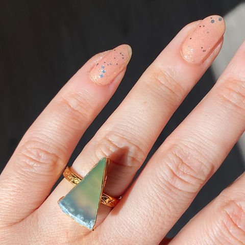 Abant Agat Doğal Taş Yüzük