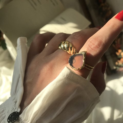 Mekong Agat 2 Doğal Taş Yüzük