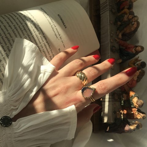 Mekong Agat 2 Doğal Taş Yüzük