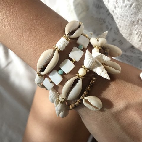 Deniz Minareli Sedef Bileklik