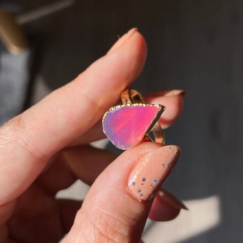 Le Spezia 2 Agat Doğal Taş Yüzük