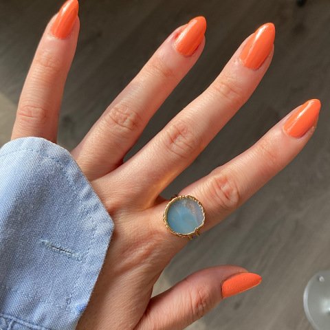 Manhattan 3 Agat Doğal Taş Yüzük