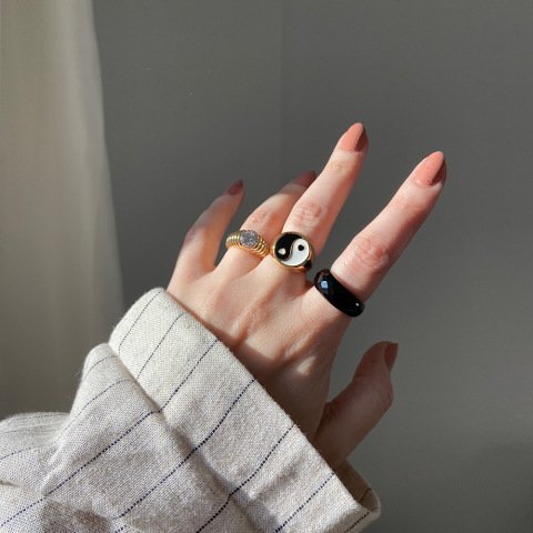 Caterpillar Zirkon Taşlı Yüzük