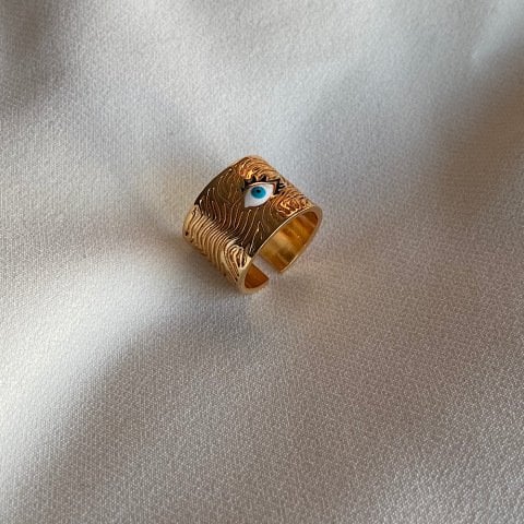 Kiklop Mineli Göz Yüzük