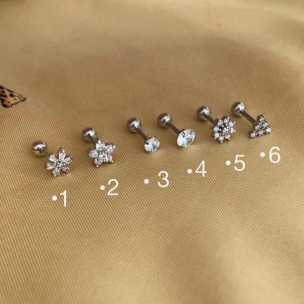 Piercing Topçuk Arkalı