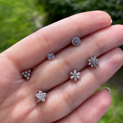 Piercing Topçuk Arkalı