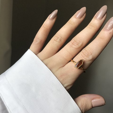 Kolezyum Agat Doğal Taş Yüzük