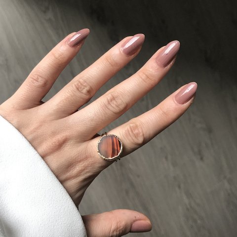 Rodezya 2 Agat Doğal Taş Yüzük