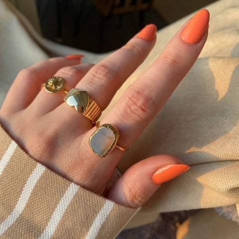 Abant 2 Agat Doğal Taş Yüzük