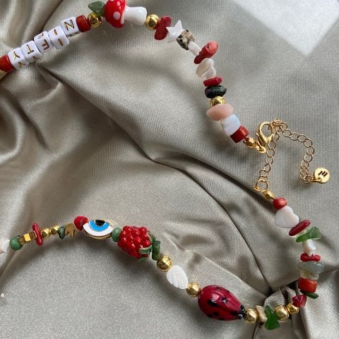 Lady Bird Uğurlu Kolye