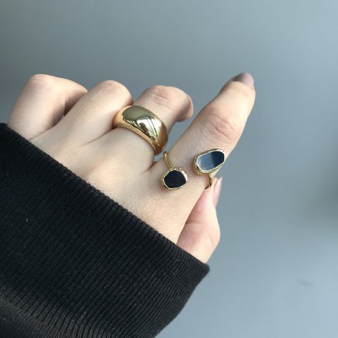 Kelebekler Vadisi 2 Agat Doğal Taş Yüzük