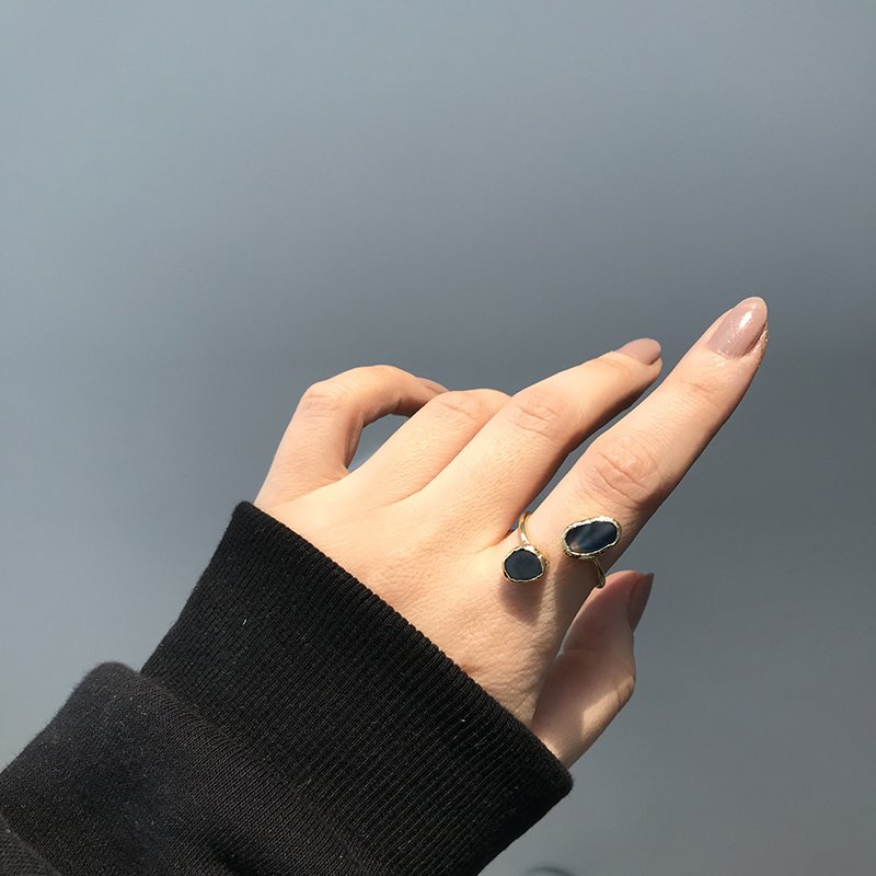 Kelebekler Vadisi 2 Agat Doğal Taş Yüzük