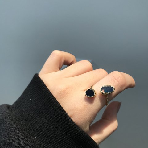 Kelebekler Vadisi 2 Agat Doğal Taş Yüzük