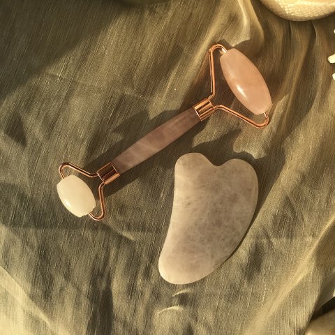 Pembe Kuvars Doğal Taş Face Roler