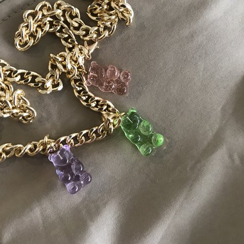 Üçlü Jelibon Kolye