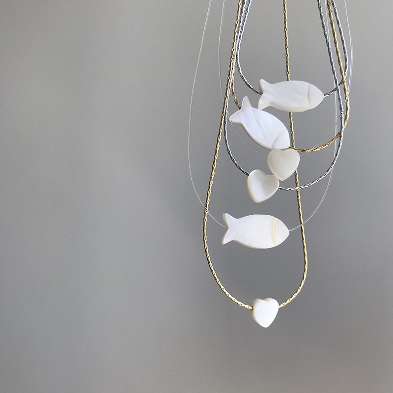 Zincirli Sedef Kolye