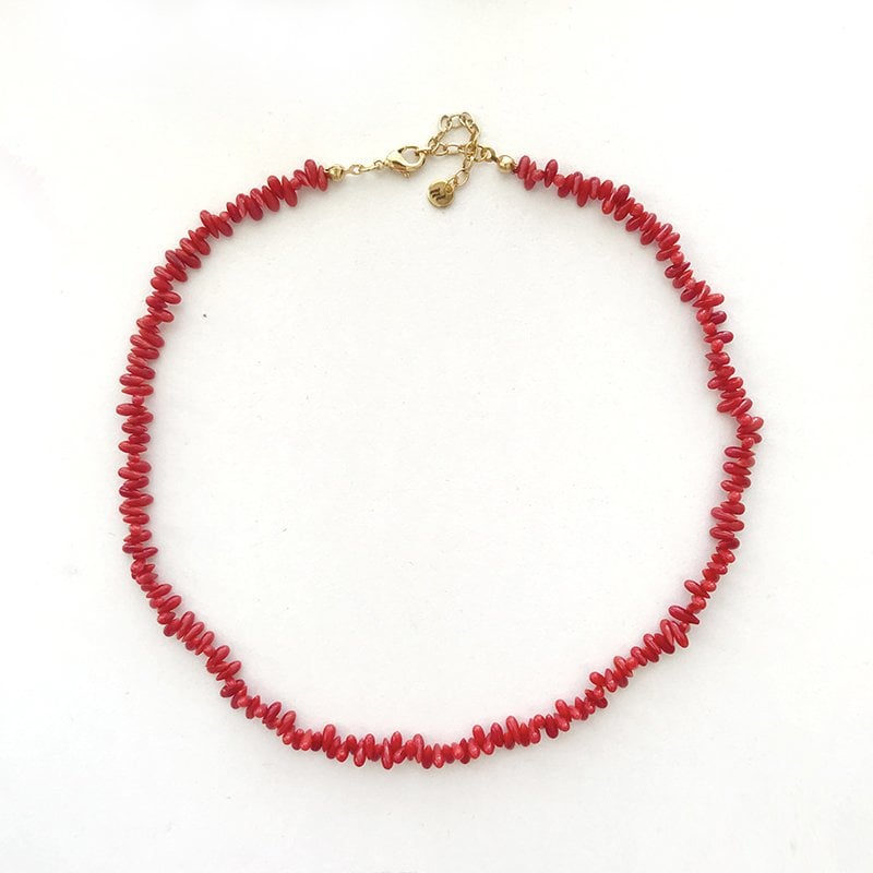 Minimal Mercan Kolye