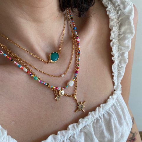 Aventurin Choker Kolye