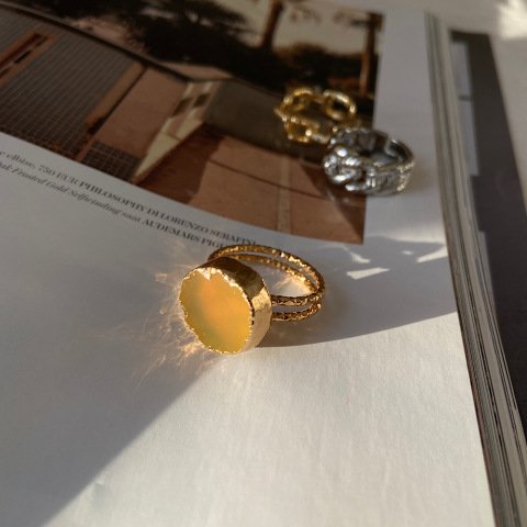 Patara Agat Doğal Taş Yüzük