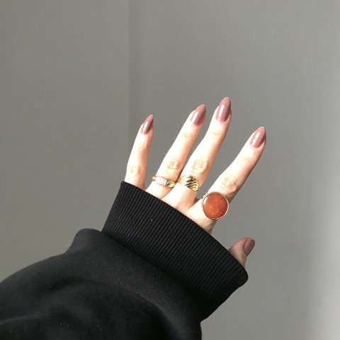 Karnelyan Doğal Taş Yüzük