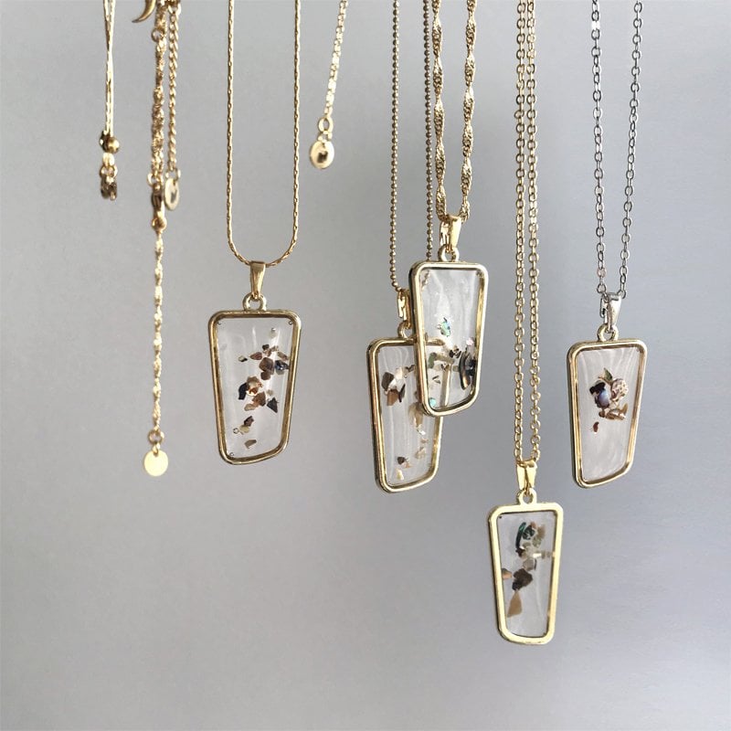 Reçinede Sedef Kolye