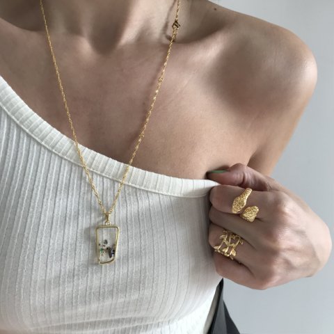 Reçinede Sedef Kolye