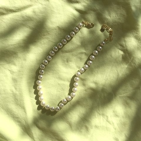 İnci Boncuk Kolye