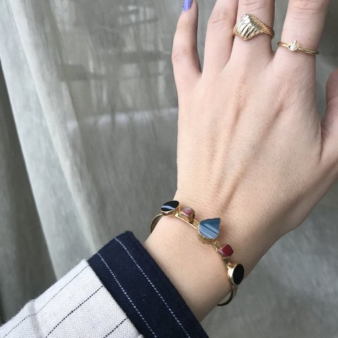 Mikonos Agat Doğal Taş Bileklik