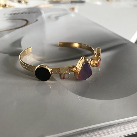 Procida Agat Doğal Taş Bileklik