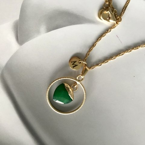 Ring Of Heart Doğal Taş Kolye