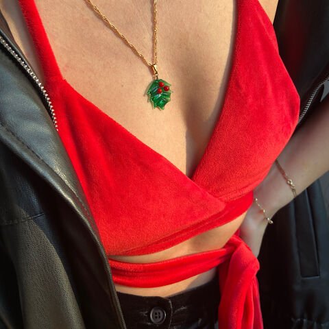 Kokina Murano Cam Kolye