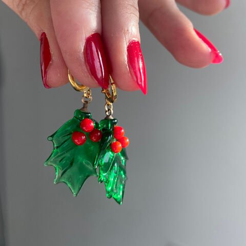 Kokina Murano Cam Küpe