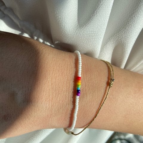 Rainbow Pride Kum Boncuk