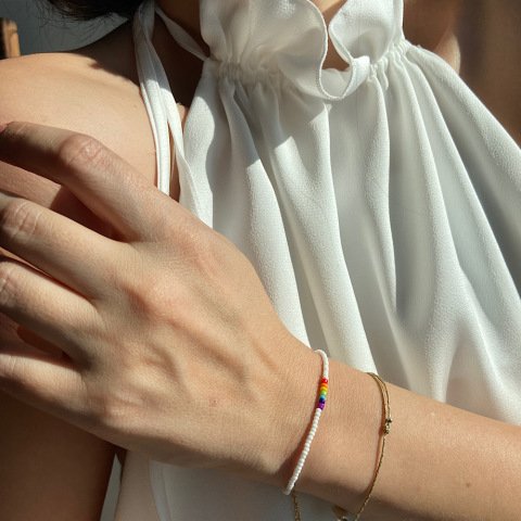 Rainbow Pride Kum Boncuk