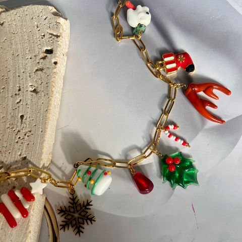 Yeni Yıl Dilek Charm Kolye