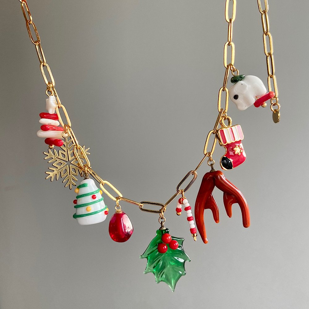 Yeni Yıl Dilek Charm Kolye