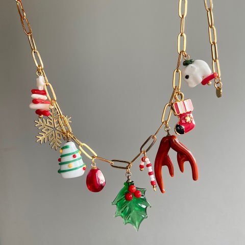 Yeni Yıl Dilek Charm Kolye