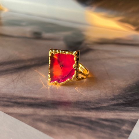 Le Spezia 3 Agat Doğal Taş Yüzük