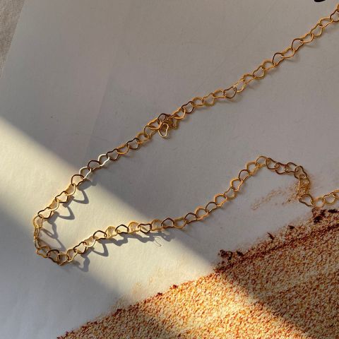 Kalpli Bel Zinciri Narlı