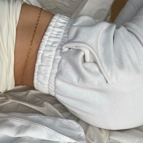 Kalpli Bel Zinciri Narlı