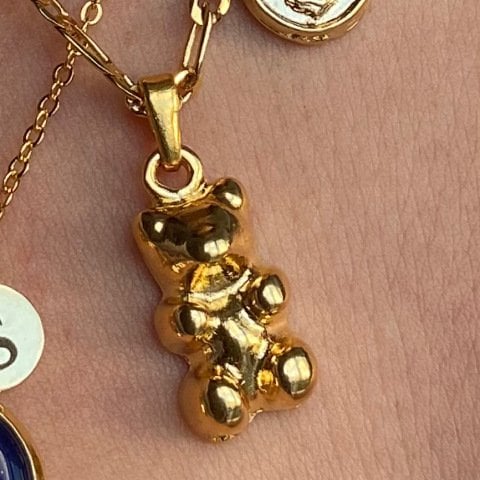 Jelibon Ayıcık Gold Kolye