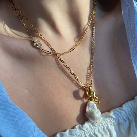 Göz Choker Kolye