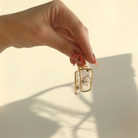 Reçinede Sedef Küpe