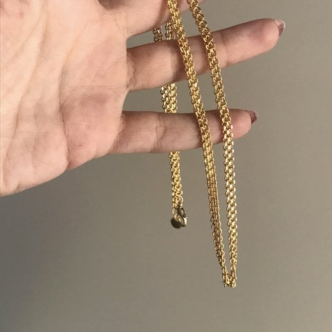 İtalyan Mısır Örme Kolye