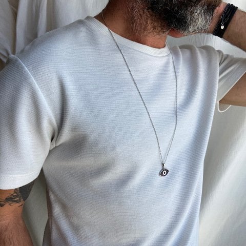 Mine Göz Madalyon Kolye