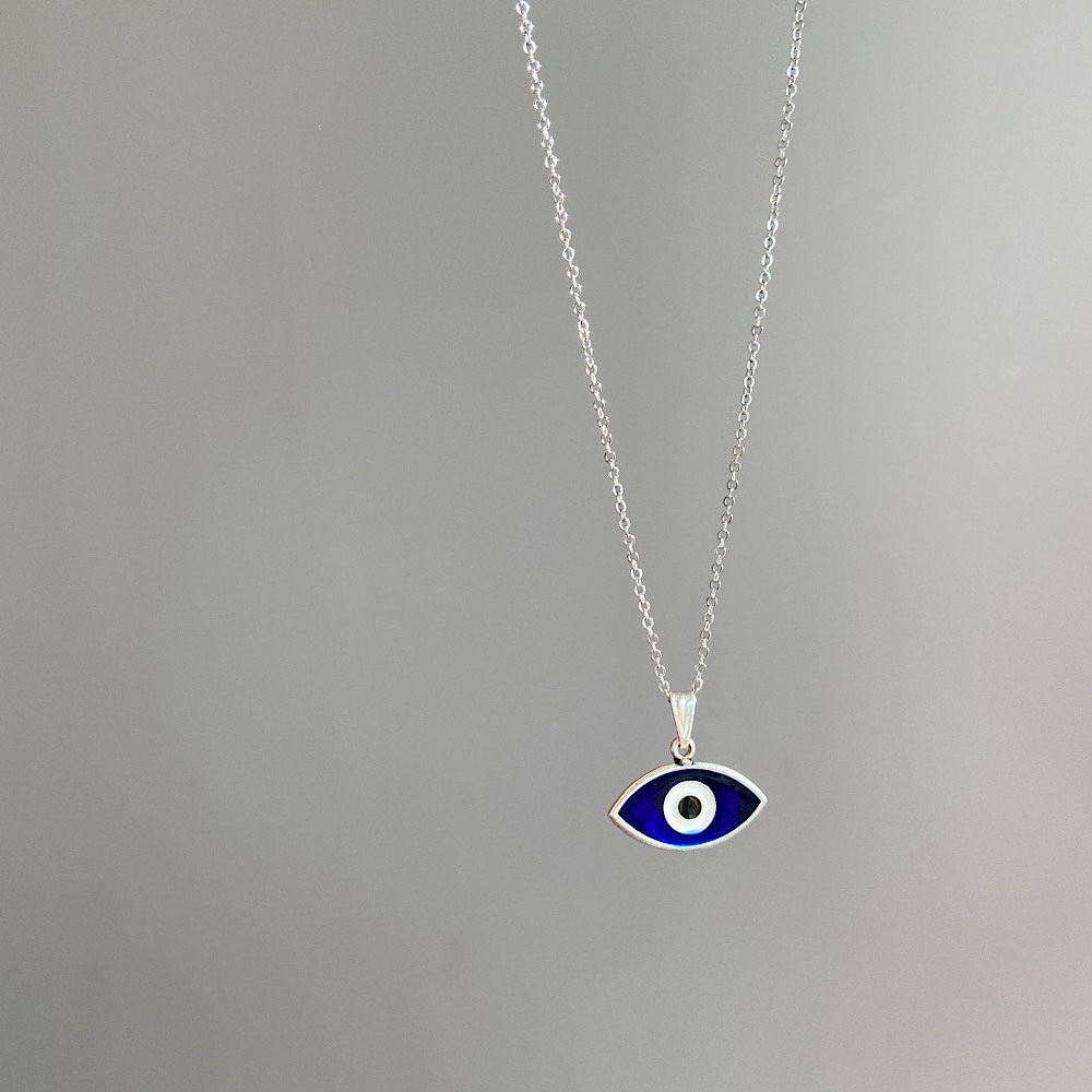 Mine Göz Madalyon Kolye